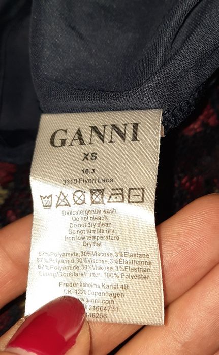 Шикарное платье Ganni Дания