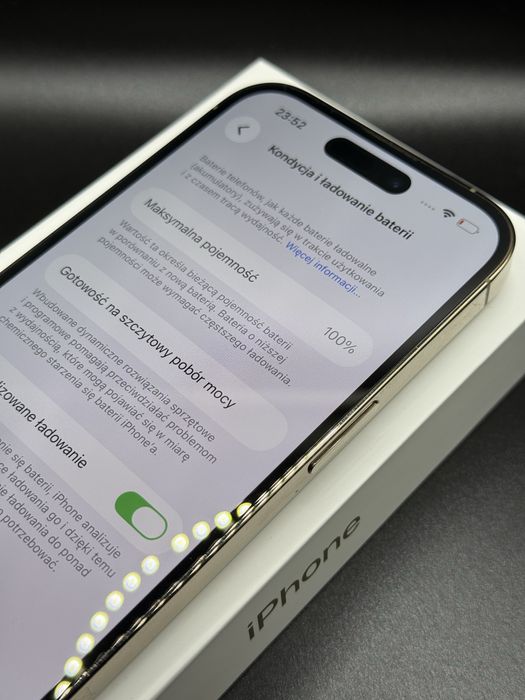  iPhone 14 PRO | 128 GB |  kolor - GOLD | – Stan PERFEKCYJNY