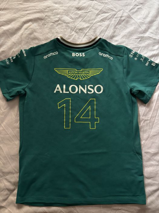 Oryginalna koszulka F1 Aston Martin Fernando Alonso
