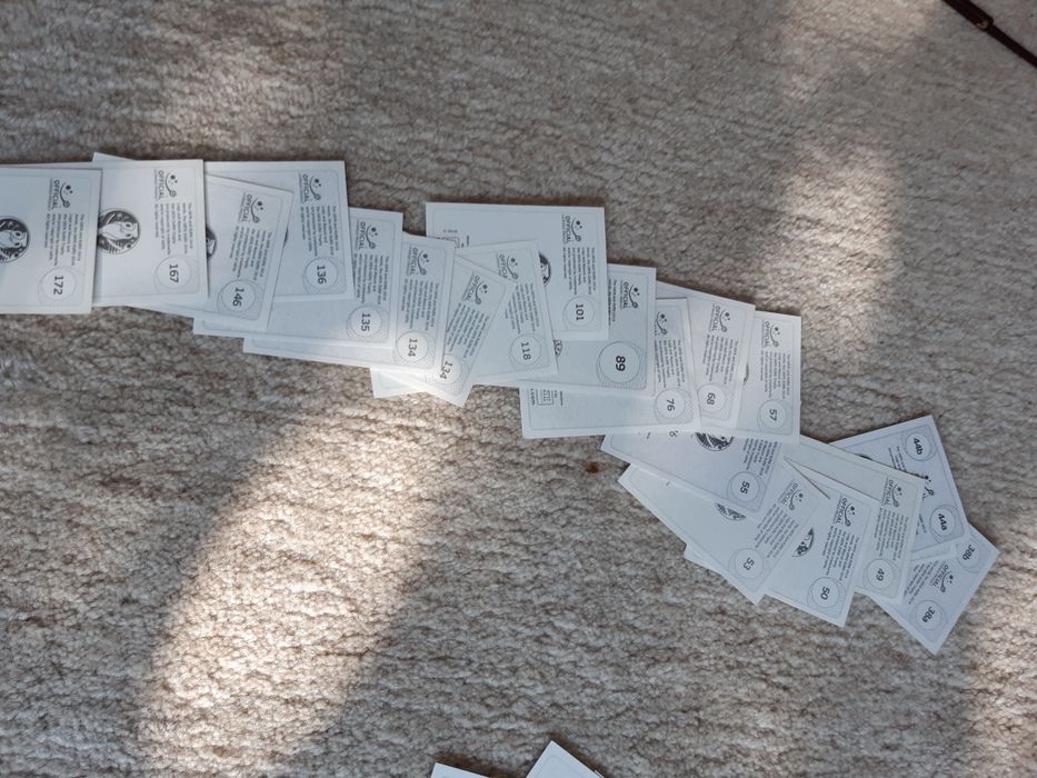 Cromos das cadernetas Panini