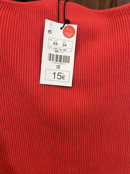 Vestido sem alça Lefties