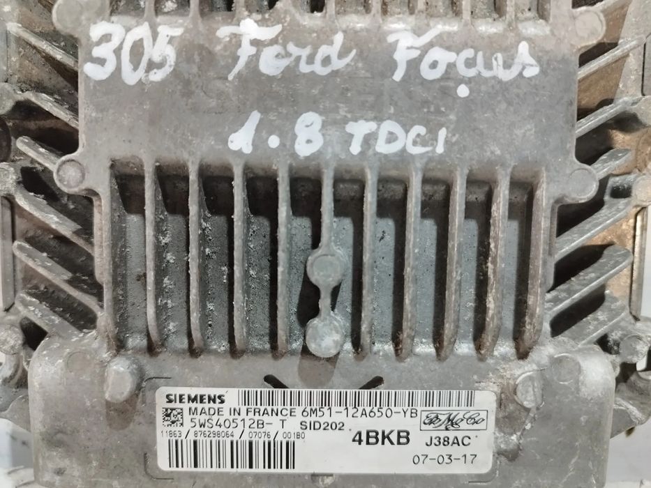 Centralina ECU motor Siemens Ford Focus 1.8 TDCI
