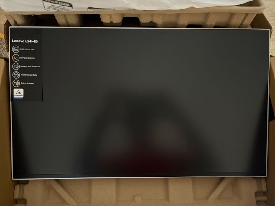 Monitor Lenovo L24i-4B 23,8” IPS | Full HD | 100 Hz | Colunas Integradas