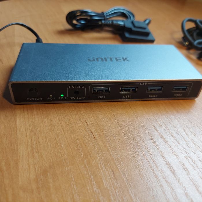 unitek usb 3.0 DP 8K KVM Switch