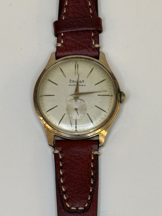 Relógio vintage ERCSA – Ancre Rubis – Antimagnetic
