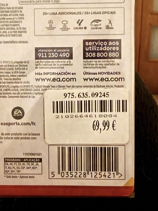 Jogo Nintendo Switch 2 EA Sports FC26 (Novo)