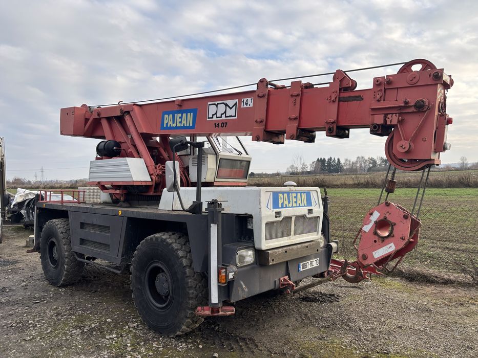 Dzwig, żuraw samojezdny ppm ( terex) 4x4 bdb stan