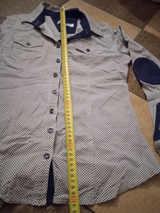 Koszula w kropki z silen