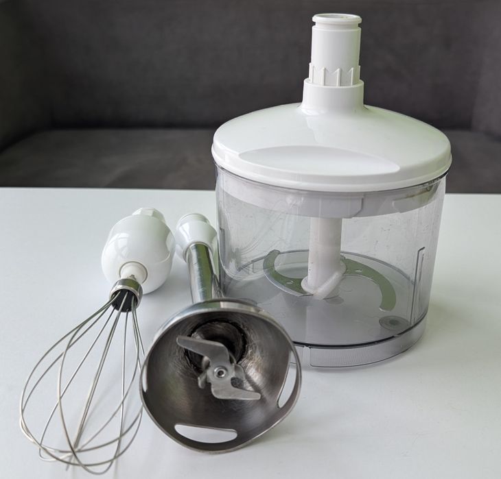 Комплектуючі аксесуари Bosch ergomixx 800w ніжка, вінчик, подрібнювач