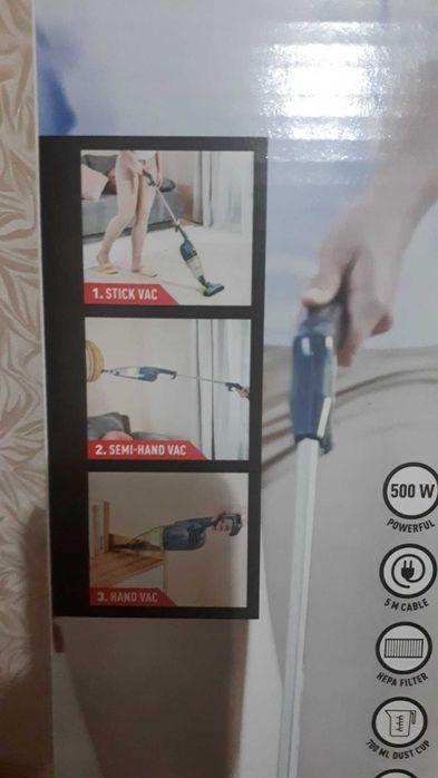 Скидка! Ручной легкий пылесос Sturm в рабочем состоянии.