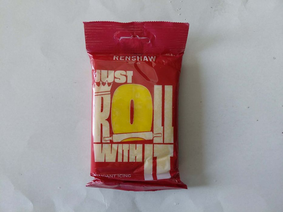 MASA cukrowa Renshaw 250g żółta