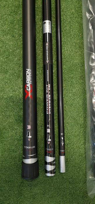 Topy POWER KIT OVERSIZE  K40 2el dł 3el  + 3(4)el.  do tyczek Colmic. NOWE