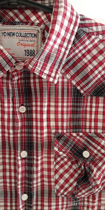 Чоловіча сорочка червона