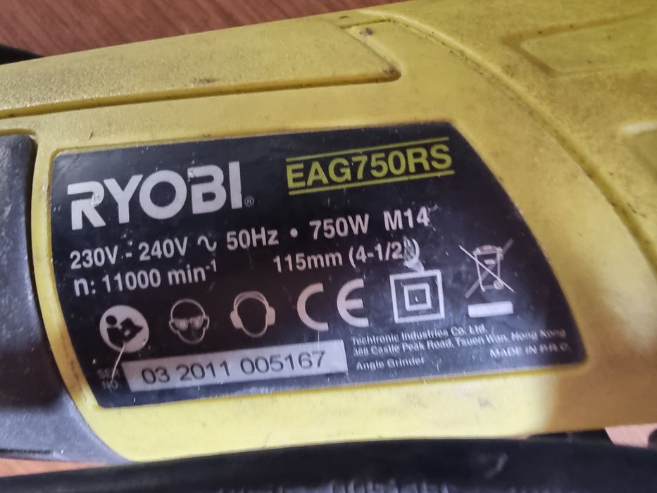 Rebarbadora Ryobi EAG-750RS