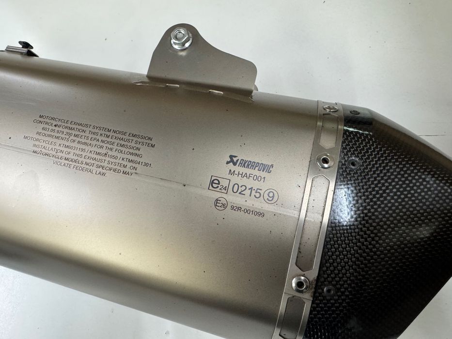 Wydech AKRAPOVIC KTM 1290 ADV 1190 , 1090 , 1050