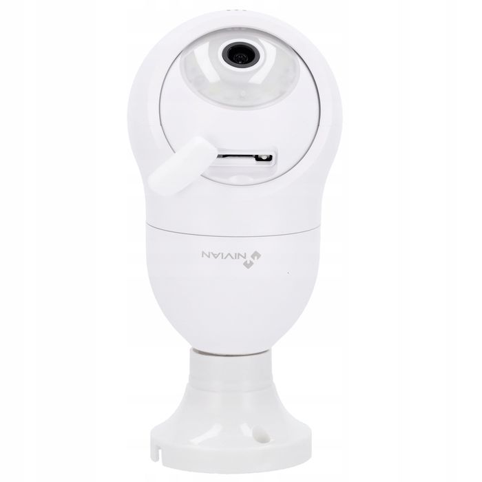 Kamera IP Nivian Super HD 2K / 1296p / 3MP (2304x1296) E27