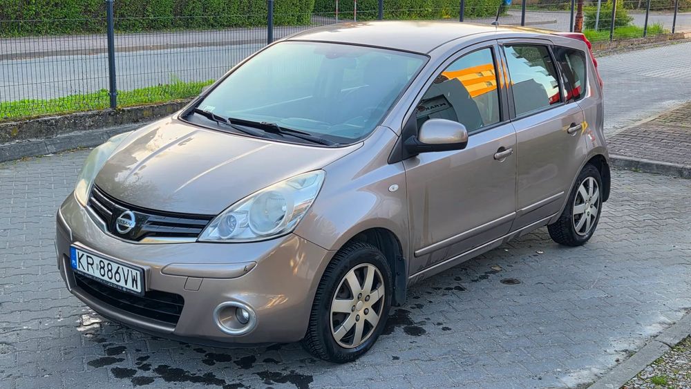 Nissan Note Pierwszy właściciel, udokumentowany niski przebieg, stan bdb.