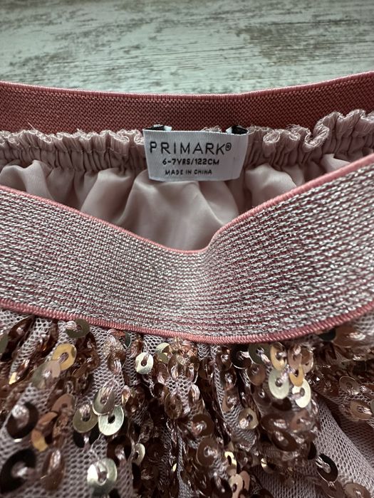 фатиновая юбка с пайетками primark 128-134 спідниця