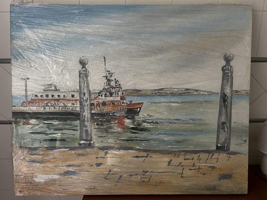 Quadro em aguarela