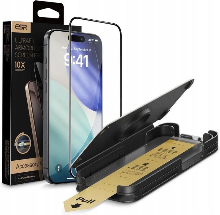 ESR Szkło hartowane Ultrafit Armorite Pro 3-pack do iPhone 17 Pro Max