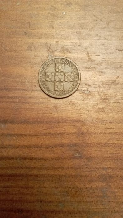 Moedas de 10 centavos Escudo bronze