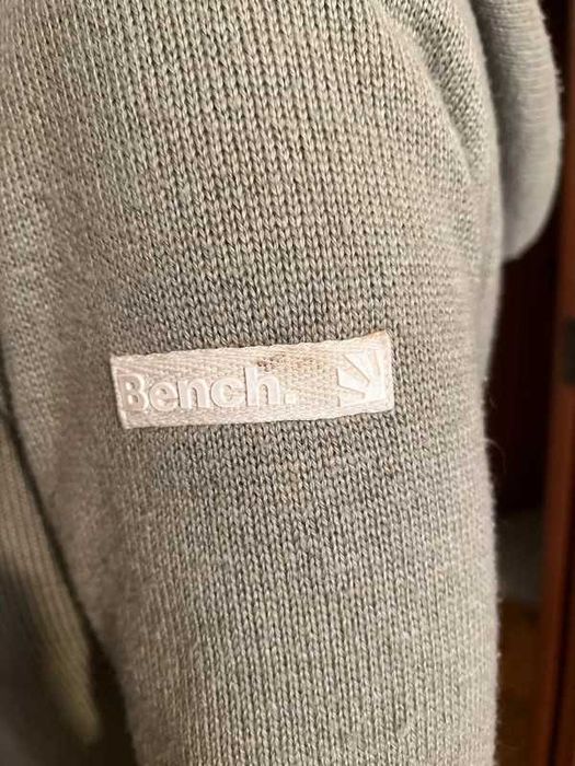 Casaco Bench. S verde seco /verde cinzento