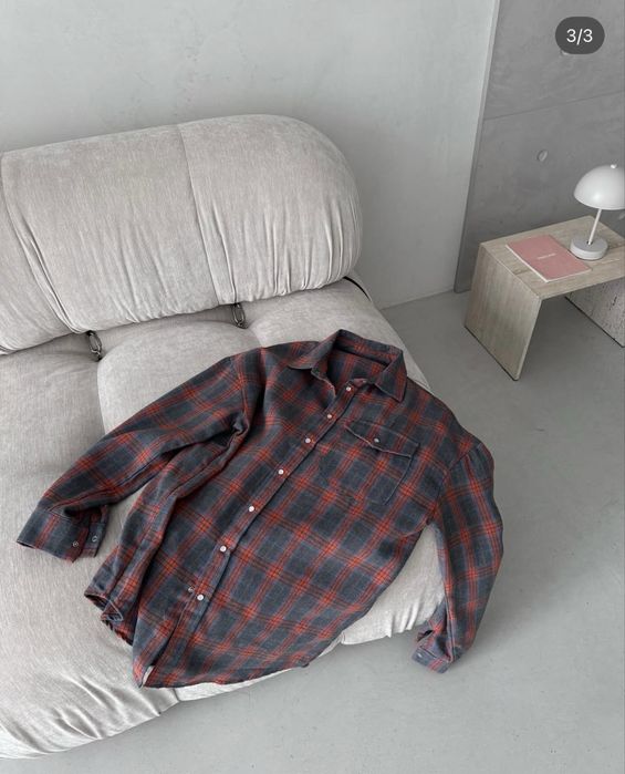 Сорочка в клітинку