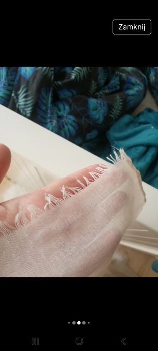 Piękna lekka apaszka pareo narzutka