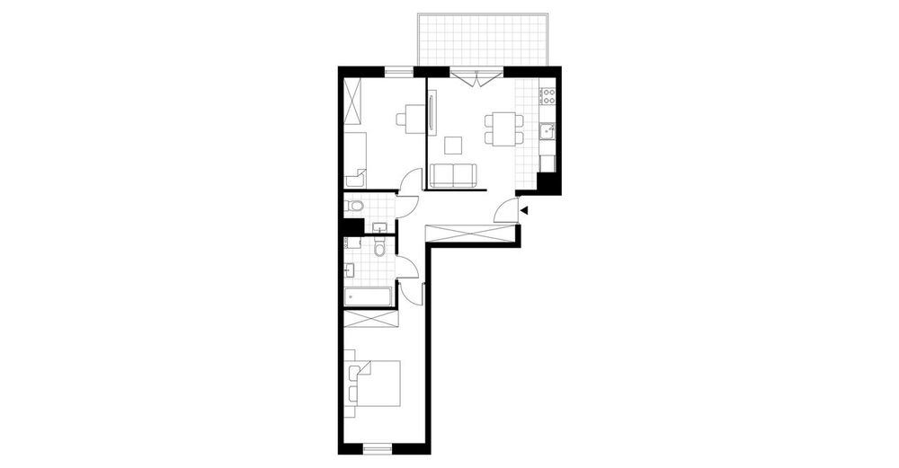 3-pokojowe mieszkanie 61m2 + balkon Bez Prowizji