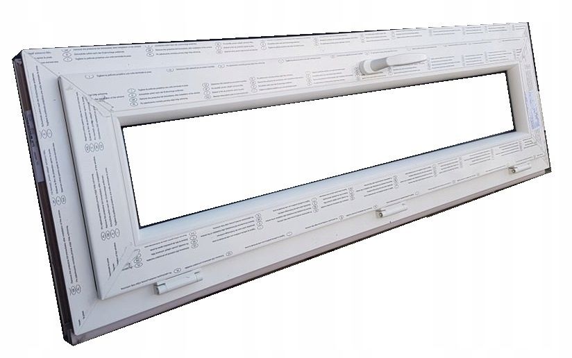 OKNO KacprzaK 130X40 Okna Nowe PCV, Białe - Lider Okien OLX