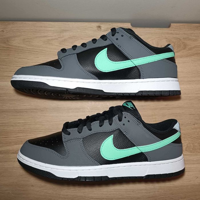 Nike Dunk Low Retro r. 45,5 (29,5 cm) Iron Grey/Green Glow-Black