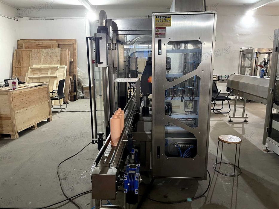 Máquina automática de enchimento de garrafas de pasta de molho de mel