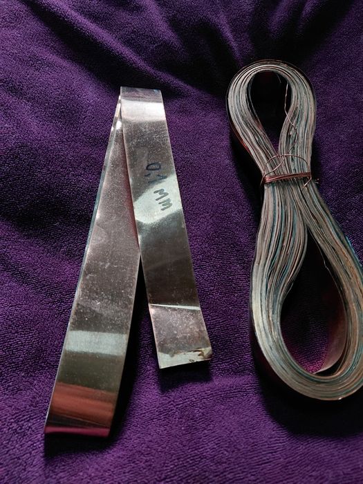 Лента медная толщина 0,1мм.