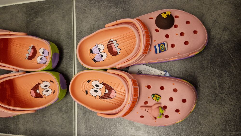 Crocs Spongebob Patrick