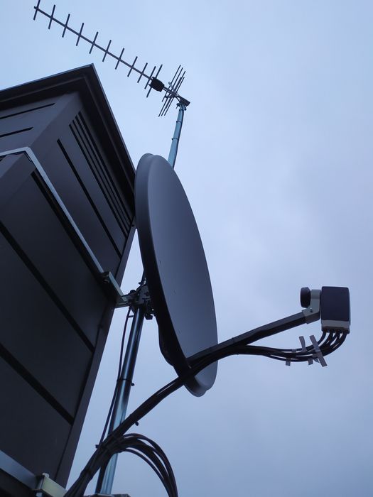 Anteny-Ustawienie, Montaż SAT DVB-T2 HEVC