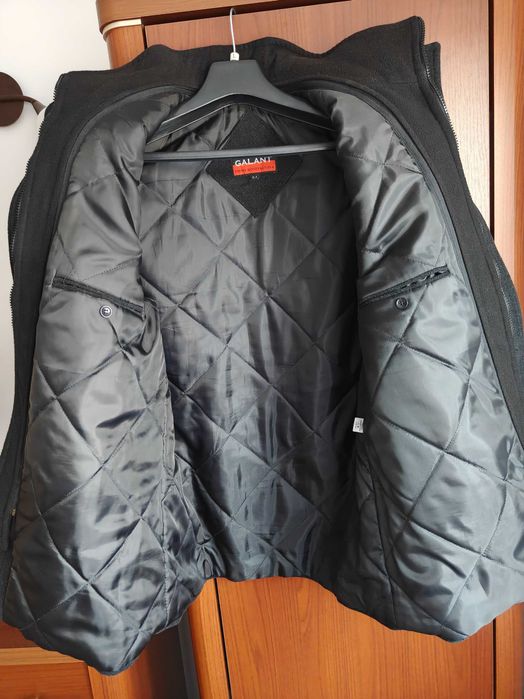 Elegancki płaszcz męski 54 (XL), Galant, Stójka 2w1, Stan bdb