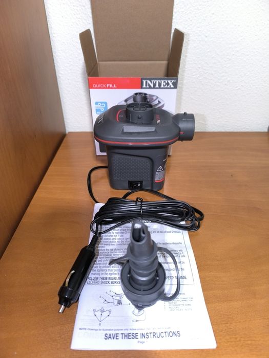 Bomba elétrica para carro da Intex