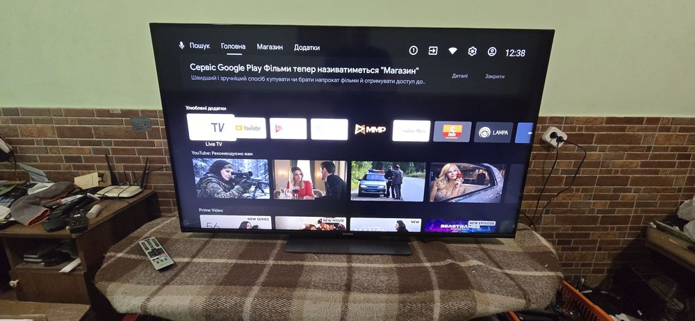 Телефункен 55 4к,смарт,андроїд