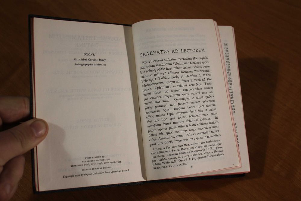 Łaciński Nowy Testament - Novum Testamentum Latine
