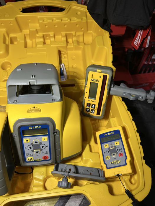 Ротаційний лазерний нівелір Trimble Spectra Precision GL412n нахил