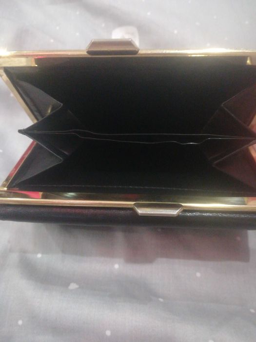 Portfel damski czarny