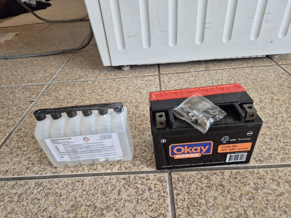 Bateria YTX9-BS 12V 8AH NOVA