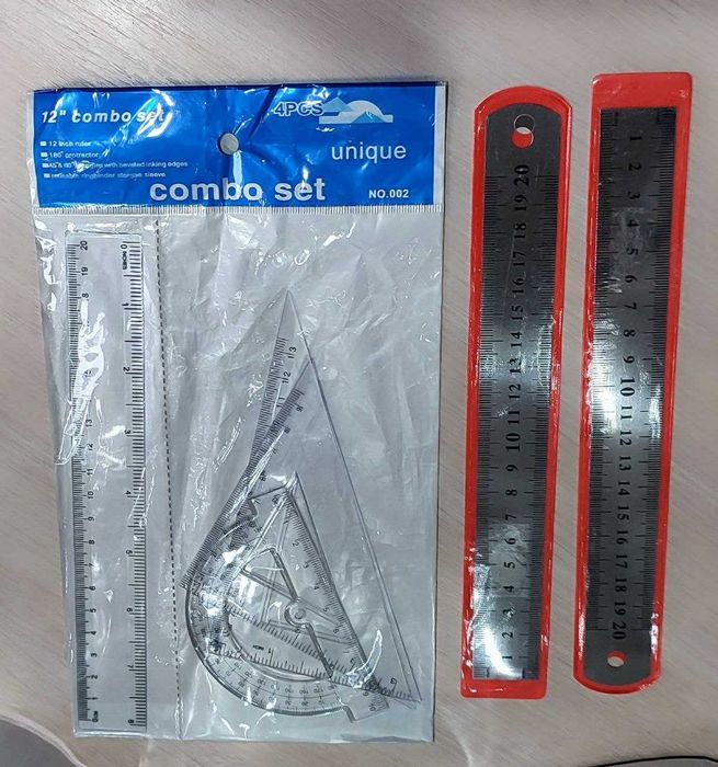 НОВІ! 3 набори для школярів  + набір лінійок!!!