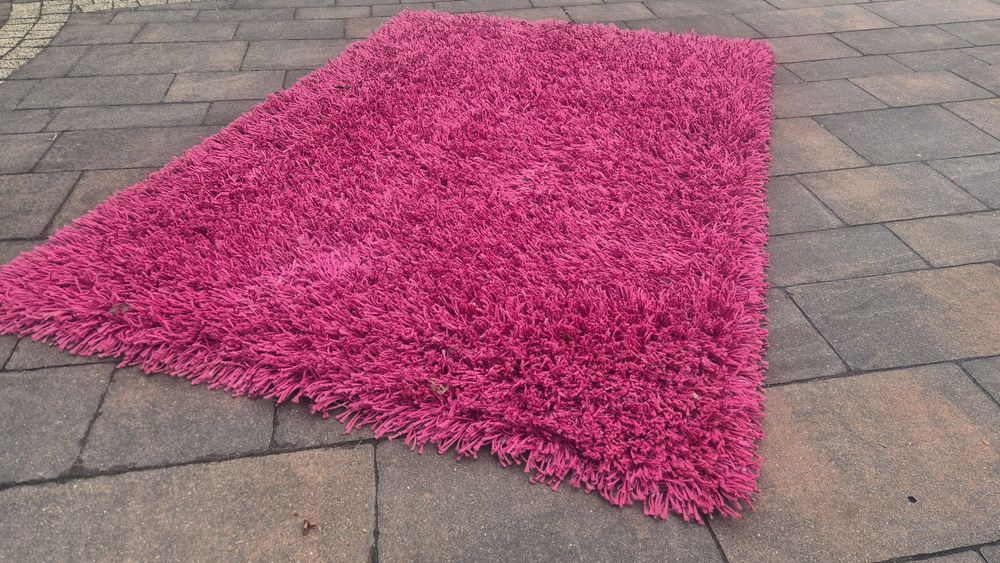 Dywan 170 cm x 120 xm, różowy