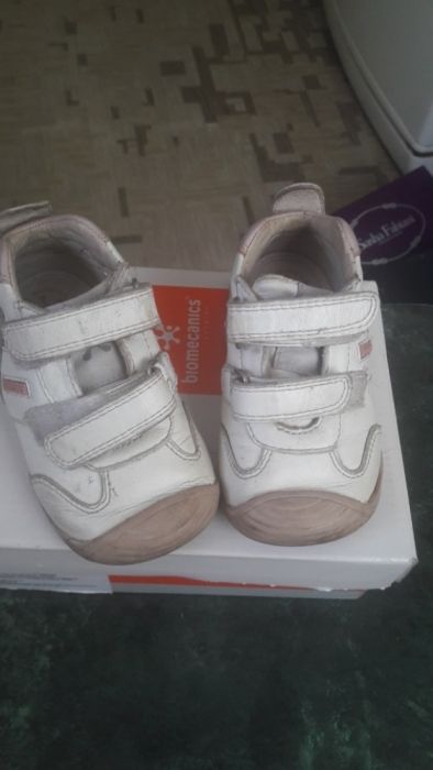 Кожаные кросовки детские Biomecanics 20р. Crocs 4 5р