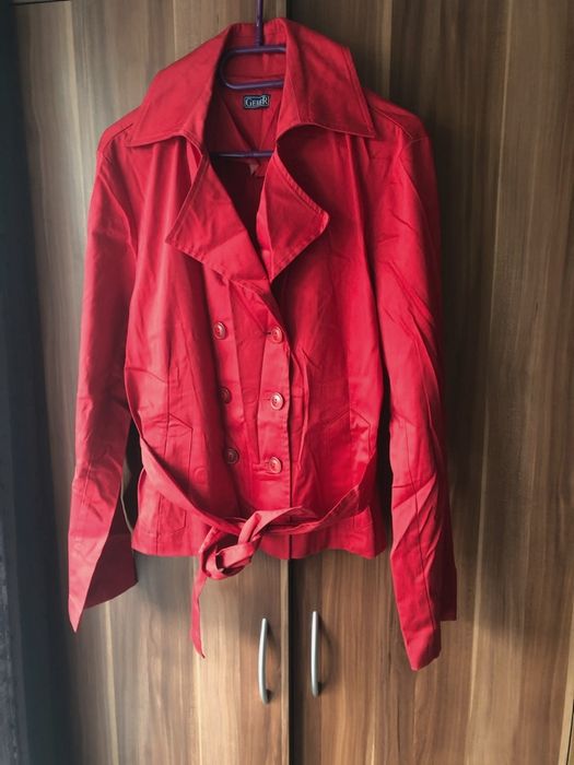 Nowy żakiet czerwony marynarka L 40