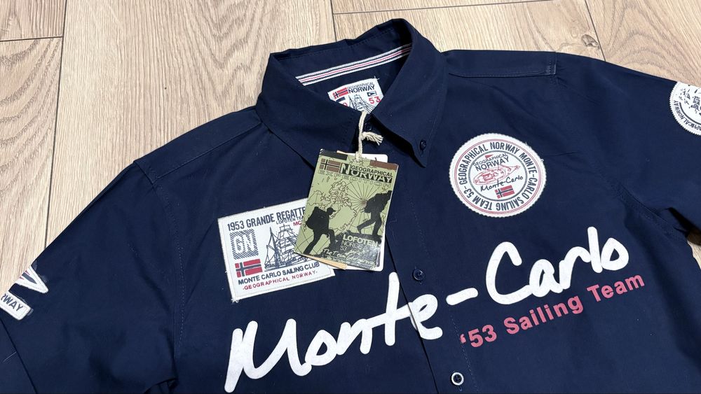 GEOGRAPHICAL NORWAY Monte Carlo '53 Sailing Team  roz. L