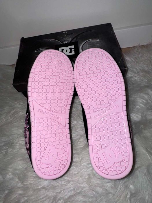DC Shoes Black Pink