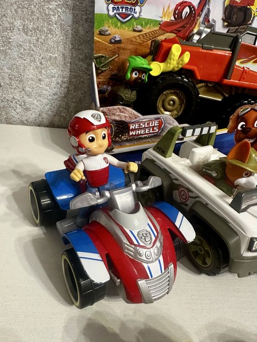 Бумер, Райдер, Зума, Трекер щенячий патруль отригінали