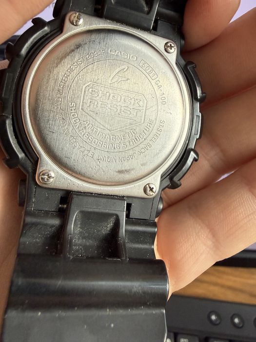 Годинник Casio G-SHOCK GA-100-1A1ER Classic